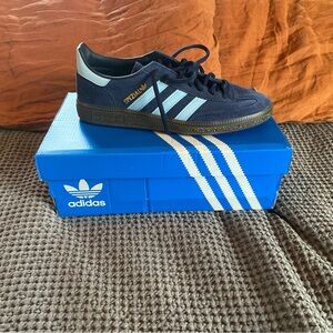 Adidas Spezial navy blue sneakers. Brand new. Size 8 men’s.